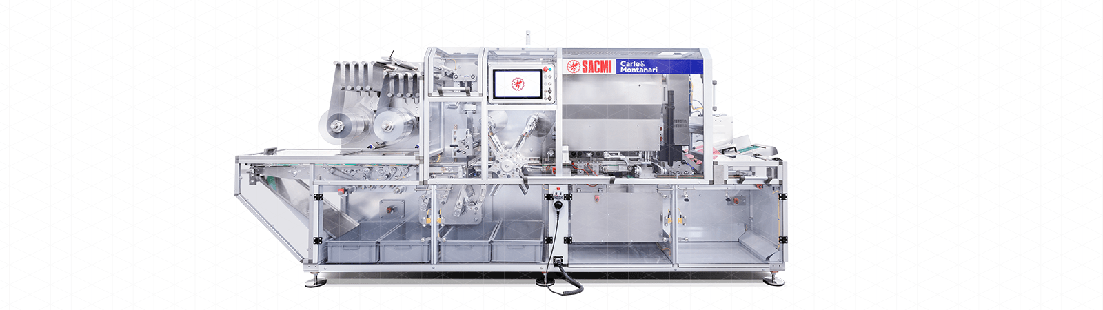 HTB: SACMI Packaging & Chocolate präsentiert eine neue elektronische Verpackungsmaschine für Schokoladentafeln und -riegel, die Schnellste auf dem Markt!