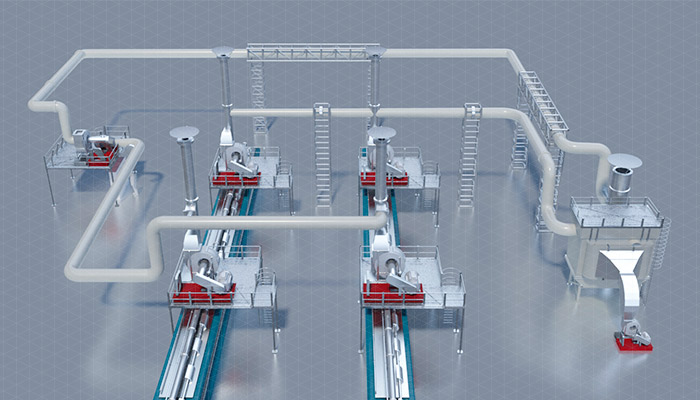 Energy recovery systems using fumes-air/fumes-water heat exchangers 