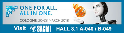 SACMI FFS «smart» expuesta en Anuga FoodTec 2018